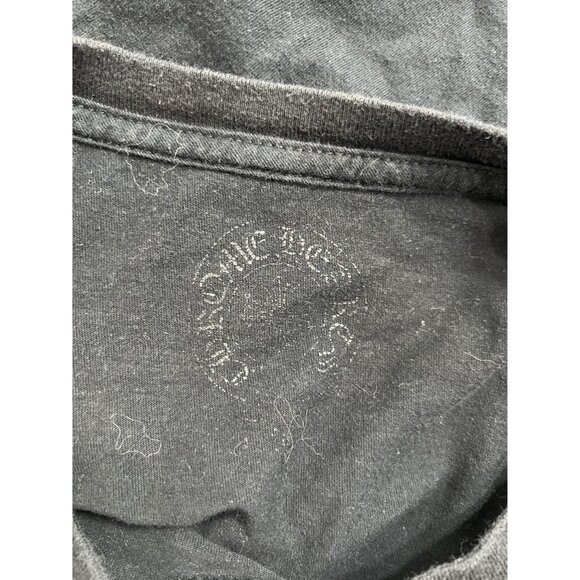 Chrome Hearts Logo Flames Long Sleeve Shirt in Black - Picture 3 of 5